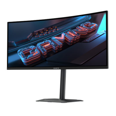 מסך Gigabyte GS34WQCA 34 WQHD VA 1Ms 120Hz HDR10 Curved Vesa100