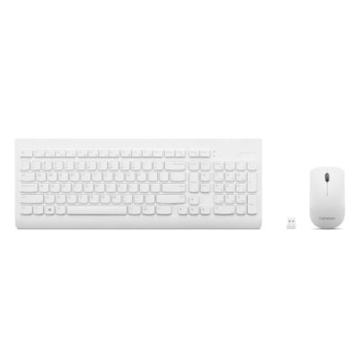 סט אלחוטי לבן 2 שפות  Lenovo 510 Wireless Set Hebrew English
