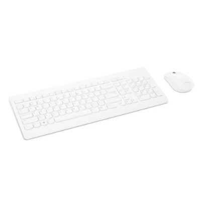 סט אלחוטי לבן 2 שפות  Lenovo 510 Wireless Set Hebrew English
