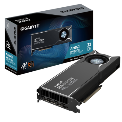 כרטיס מסך Gigabyte Radeon Pro W7800 AI TOP 32GB