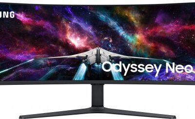 מסך Samsung Odyssey Neo G9 ‏57 אינץ׳ במבט קדמי