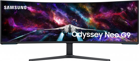 מסך Samsung Odyssey Neo G9 ‏57 אינץ׳ במבט קדמי