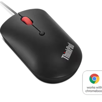 עכבר חוטי Lenovo ThinkPad USB-C Wired compact Mouse