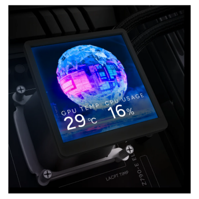 קירור נוזלי משולש Cooler Master MasterLiquid Core LCD 360 4-inch