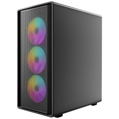 מארז Antec VX510 ARGB Mid-Tower Gaming Case ATX 4X120nn ARGB Fans