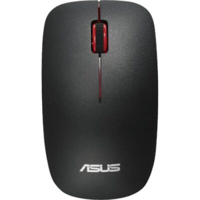 עכבר אלחוטי ארגונומי ASUS WT300 2.4GHZ Black-Red
