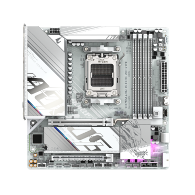 לוח אם Gigabyte X870M A ELITE WF7 ICE ATX AM5 DDR5 X3D PCIE5.0