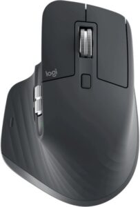 עכבר שחור Logitech MX Master 3S BT 8000 Dpi Ergonimic