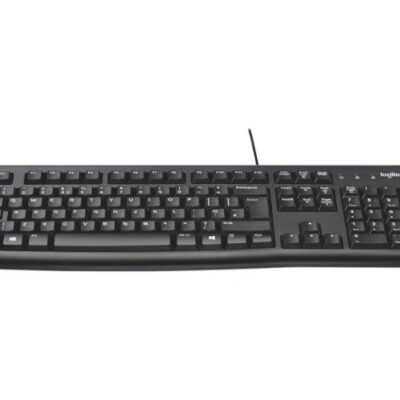 מקלדת לוגיטק חוטית עברית אנגלית LOGITECH K120