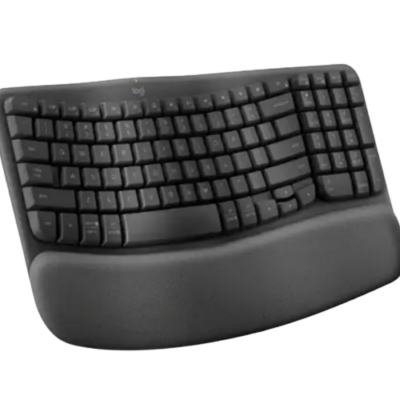 מקלדת ארגונומית אלחוטית LOGITECH LOGI Wave Keys