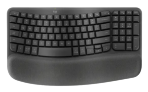 מקלדת ארגונומית אלחוטית LOGITECH LOGI Wave Keys