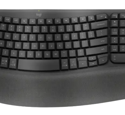 מקלדת ארגונומית אלחוטית LOGITECH LOGI Wave Keys