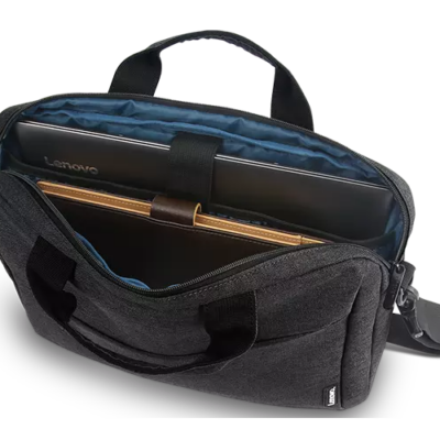 תיק צד שחור לנייד LENOVO Laptop Casual Toploader T210