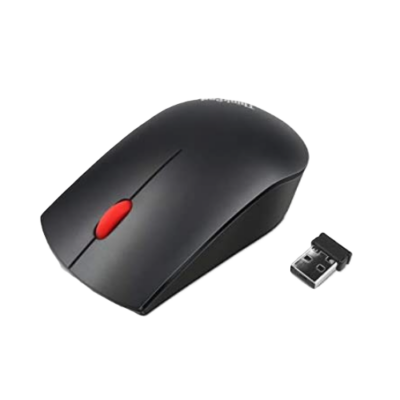 עכבר אלחוטי Lenovo Thinkpad Essential Wireless Mouse Black