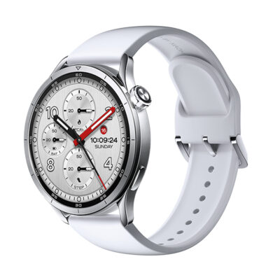שעון ספורט חכם ומתקדם שיאומי דגם Xiaomi Watch S5 46mm בצבע כסוף – תמונה 1