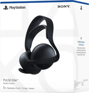 אוזניות אלחוטיות PlayStation PULSE Elite Midnight Black ל-PS5