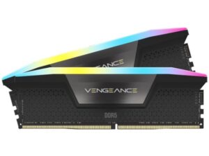 Corsair Vengeance RGB שחור 32GB 2x16 DDR5 6400MHz CL36