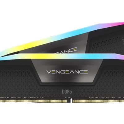 Corsair Vengeance RGB שחור 32GB 2x16 DDR5 6400MHz CL36