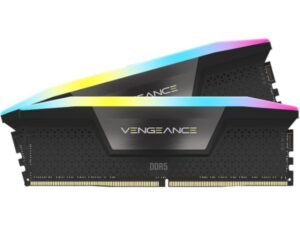Corsair Vengeance RGB שחור 32GB 2x16 DDR5 6400MHz CL32