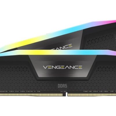 Corsair Vengeance RGB שחור 32GB 2x16 DDR5 6400MHz CL32