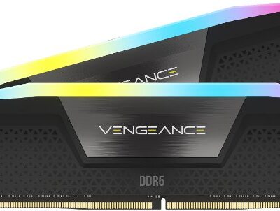 Corsair Vengeance RGB שחור 32GB 2x16 DDR5 7000MHz CL34