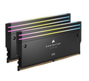 Corsair Dominator RGB שחור 32GB 2x16 DDR5 6400MHz CL32