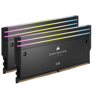 Corsair Dominator RGB שחור 32GB 2x16 DDR5 6400MHz CL32
