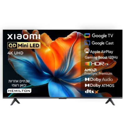 טלוויזיה חכמה Xiaomi TV S Mini ‏98 אינץ׳ 1200nits (2026) – תמונה 1