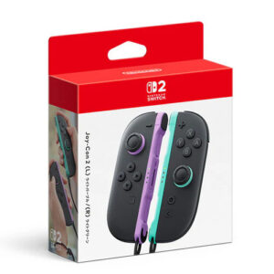 זוג בקרי Joy-Con 2 ל-Nintendo Switch 2 – סגול בהיר וירוק בהיר