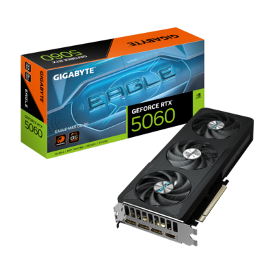 כרטיס מסך Gigabyte GeForce RTX 5060 EAGLE MAX OC 8GB – תמונה 1
