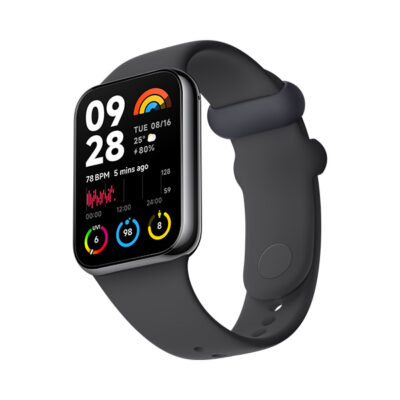 צמיד כושר חכם Xiaomi Smart Band 8 Pro בצבע שחור – תמונה 3