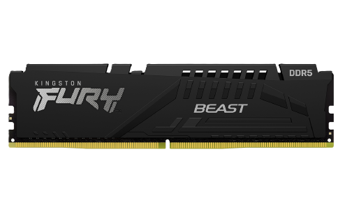 Kingston Fury Beast שחור 32GB 2x16 DDR5 6800MHz CL34