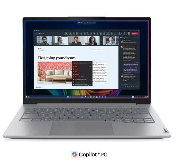 מחשב נייד Lenovo ThinkBook 14 G9 עם Intel Core Ultra 7 355, 16GB ו־512GB SSD