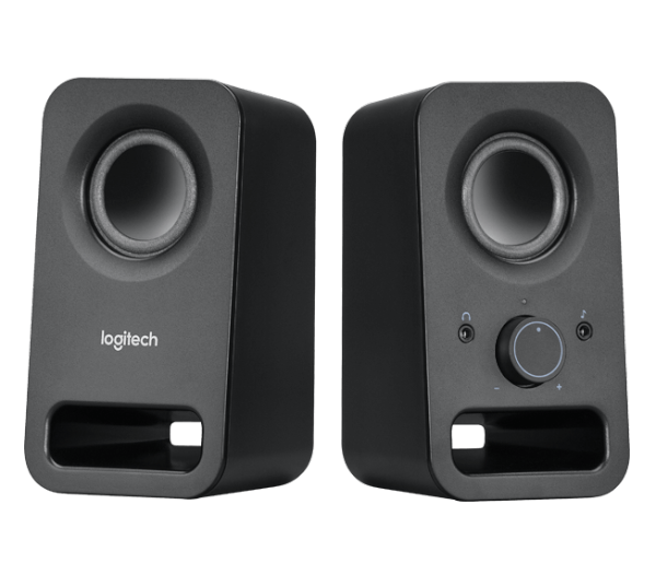 רמקולים Logitech Z150 ‏2.0 בהספק 6W עם חיבור 3.5 מ״מ