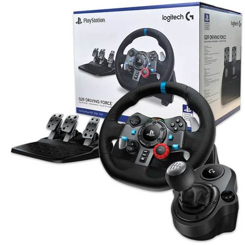 הגה PS4/PS5/PC LOGITECH G29 + SHIFTER – תמונה 1