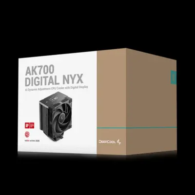 קירור למעבד DeepCool AK700 DIGITAL NYX Black 280W – תמונה 6