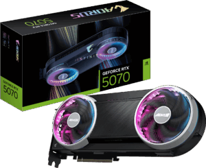 כרטיס מסך AORUS GeForce RTX 5070 INFINITY 12GB GDDR7