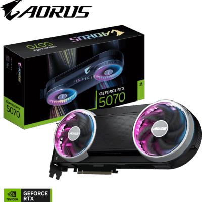 כרטיס מסך AORUS GeForce RTX 5070 INFINITY 12GB GDDR7 – תמונה 2