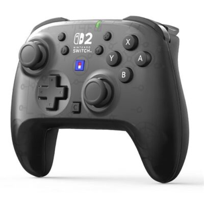 שלט אלחוטי HORI Wireless HORIPAD Turbo שחור ל-Nintendo Switch 2 – תמונה 2