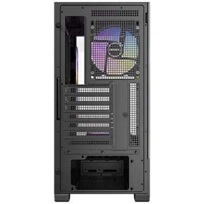 מארז Antec CX705 ARGB שחור עם 5 מאווררים ותצוגה פנורמית – תמונה 2