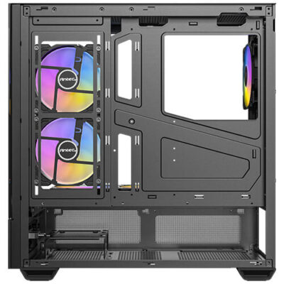 מארז Antec CX705 ARGB שחור עם 5 מאווררים ותצוגה פנורמית – תמונה 5