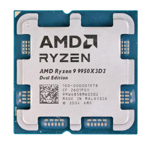 מעבד AMD Ryzen 9 9950X3D2 Dual Edition Tray