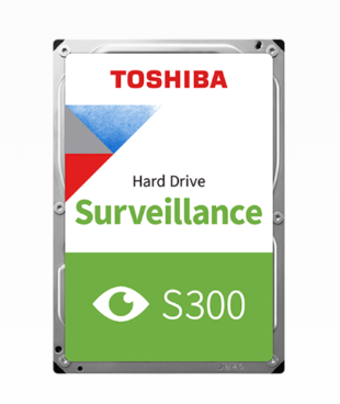 כונן Toshiba S300 4TB למערכות מצלמות