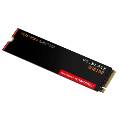 דיסק פנימי WD Black SN8100 1TB NVMe PCIe 5.0 M2 2280 – תמונה 2