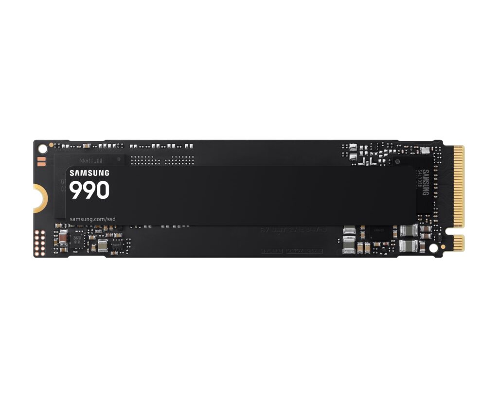 Samsung 990 1TB NVMe PCIe 4.0 M.2 2280 SSD (MZ-V9V1T0BW) – תמונת מוצר ראשית