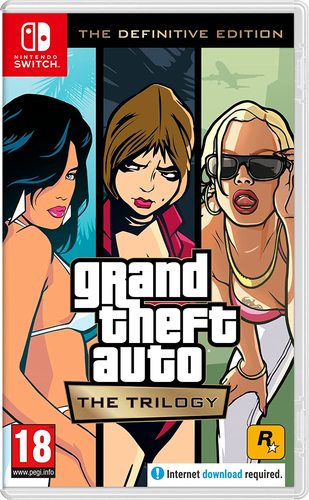Grand Theft Auto: The Trilogy – The Definitive Edition ל-Nintendo Switch (קוד הורדה) – תמונה 1