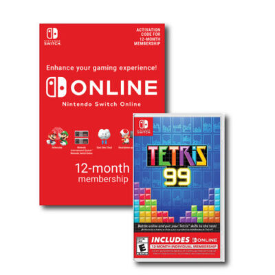 Nintendo Switch Online ל־12 חודשים + Tetris – תמונה 1