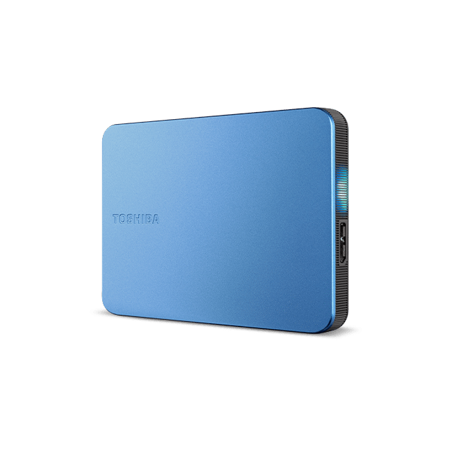 דיסק קשיח חיצוני Toshiba Canvio Flex 1TB כחול HDTX210EPCAA – תמונת מוצר ראשית