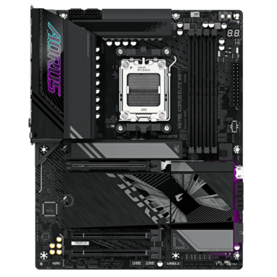 לוח אם GIGABYTE X870E AORUS ELITE WIFI7 1.3 ATX DDR5 AM5 2.5GBE – תמונה 2