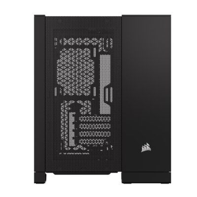 מארז Corsair 2500D AIRFLOW Mini-Tower mATX NO FANS Black – תמונה 3